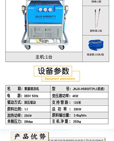 H5600(T)PLC编程聚氨酯喷涂设备 -3